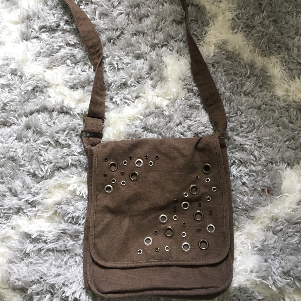 Brown Messenger Bag